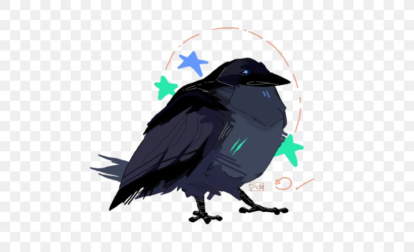 American Crow Bird Rook New Caledonian Crow, PNG, 500x500px, American Crow, Animal, Art, Beak, Bird Download Free