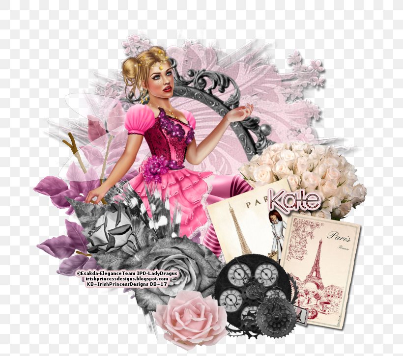 Barbie Flower Bouquet Pink M, PNG, 725x725px, Barbie, Doll, Figurine, Flower, Flower Bouquet Download Free