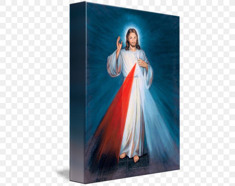 Divine Mercy Image Chaplet Of The Divine Mercy Sacred Heart, PNG, 446x650px, Divine Mercy Image, Apostle, Blue, Catholic Devotions, Catholicism Download Free