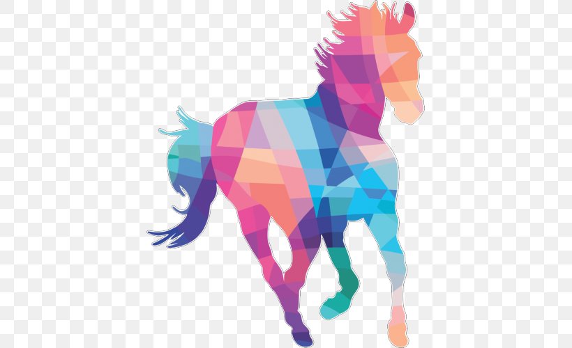 Horse Geometric Shape, PNG, 500x500px, Horse, Abstract Art, Art, Depositphotos, Fictional Character Download Free