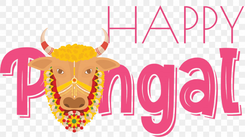 Pongal Happy Pongal, PNG, 3695x2068px, Pongal, Biology, Happy Pongal, Logo, M Download Free