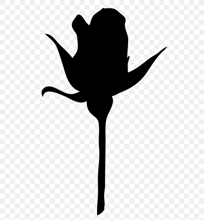 Flowering Plant Clip Art Character Silhouette, PNG, 526x886px, Flower, Blackandwhite, Character, Fiction, Flowering Plant Download Free