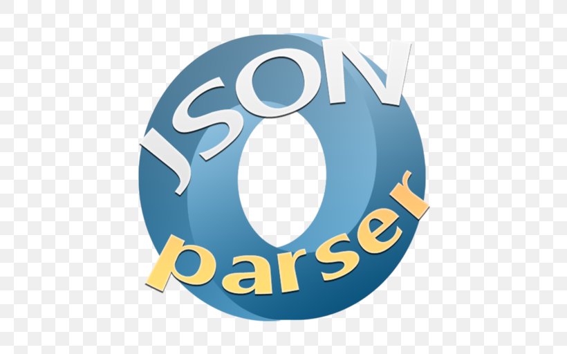 JSON Logo Product Design Parsing Organization, PNG, 512x512px, Json, Blue, Brand, Crested Myna, Data Download Free