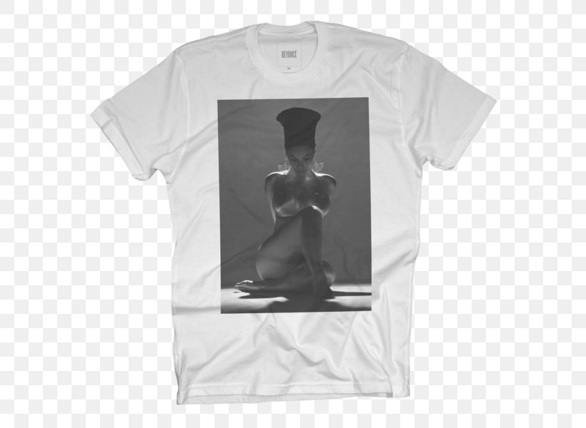 T-shirt Hoodie Sleeve Top, PNG, 600x600px, Tshirt, Beyonce, Black, Black And White, Brand Download Free