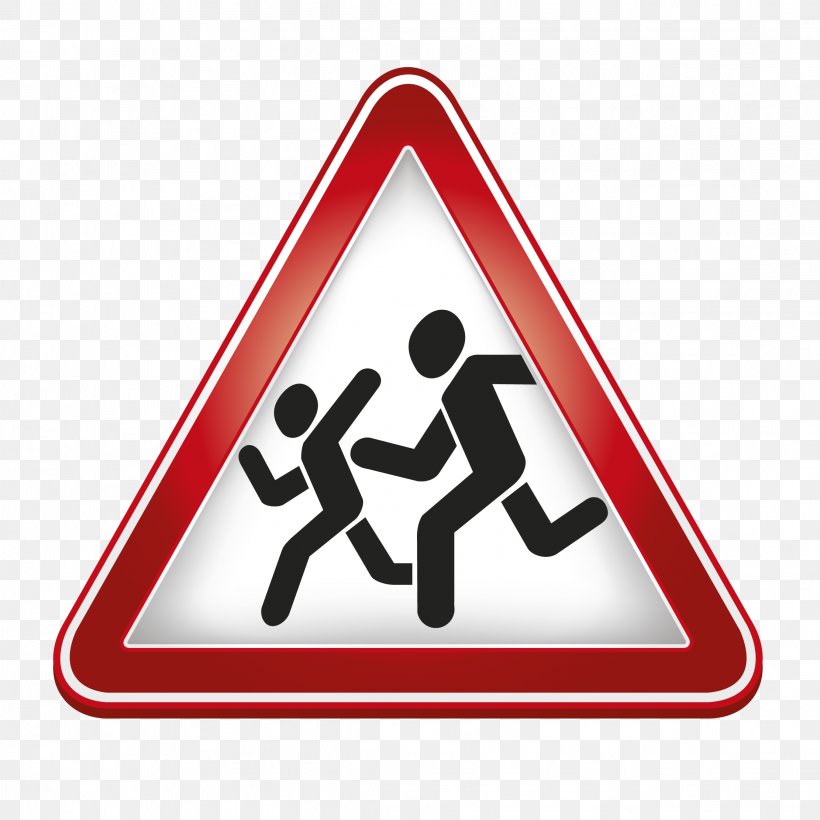 Traffic Sign Pedestrian Crossing Warning Sign, PNG, 2222x2222px, Traffic Sign, Area, Brand, Logo, Number Download Free