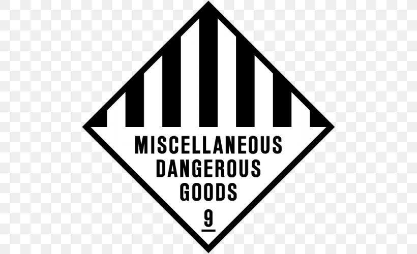 Dangerous Goods Hazchem Safety Sign Hazardous Waste, PNG, 500x500px, Dangerous Goods, Area, Australian Dangerous Goods Code, Black, Black And White Download Free