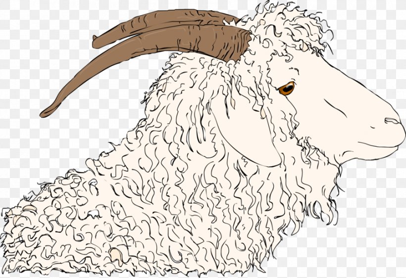 Sheep Angora Goat Cattle Mohair Angora Wool, PNG, 900x617px, Sheep, Angora Goat, Angora Wool, Animal Figure, Artwork Download Free