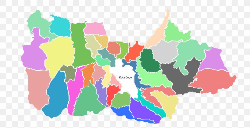 Bogor Regency Gunung Putri Map Subdistrict (Indonesia), PNG, 1200x619px, Bogor, Area, Bogor City, Bogor Regency, City Download Free