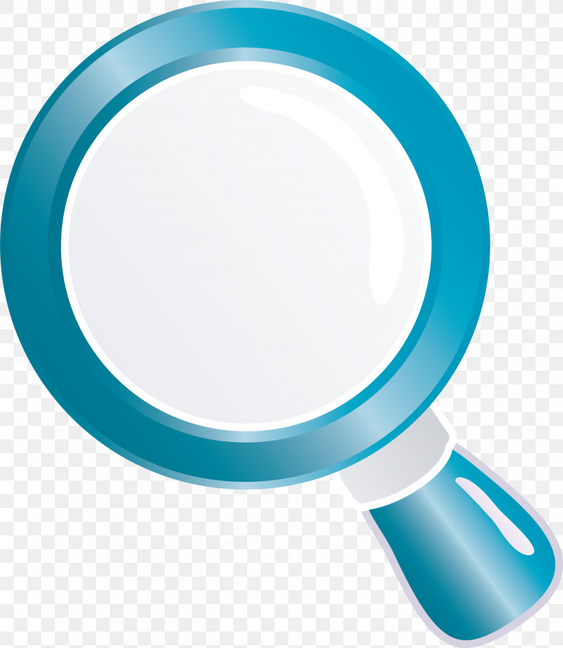 Magnifying Glass Magnifier, PNG, 2604x3000px, Magnifying Glass, Aqua, Blue, Circle, Dinnerware Set Download Free