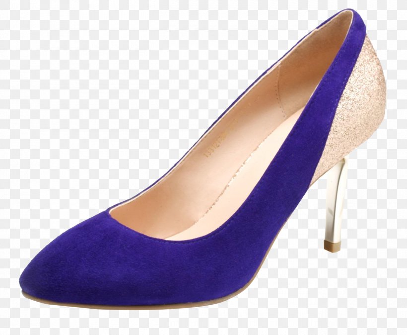 Purple High-heeled Footwear Shoe Blue, PNG, 1300x1069px, Purple, Basic Pump, Blue, Boot, Designer Download Free