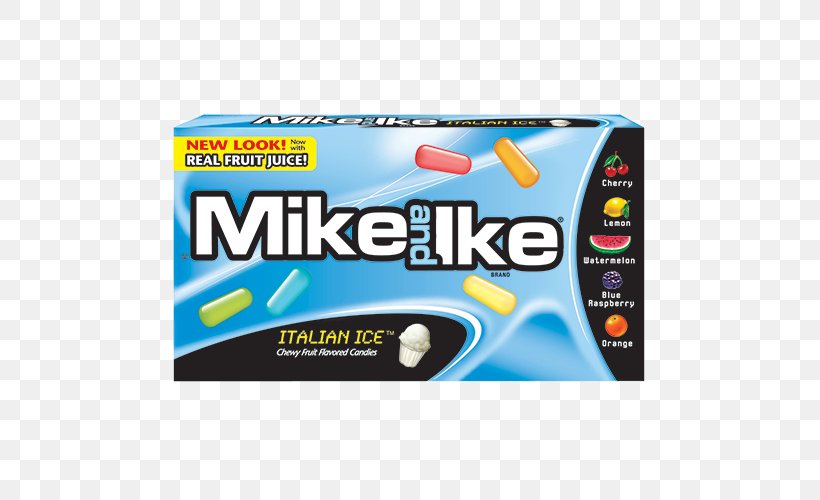 Italian Ice Mike And Ike Gelato Italian Cuisine Candy, PNG, 500x500px, Italian Ice, Blue Raspberry Flavor, Brand, Candy, Customer Service Download Free
