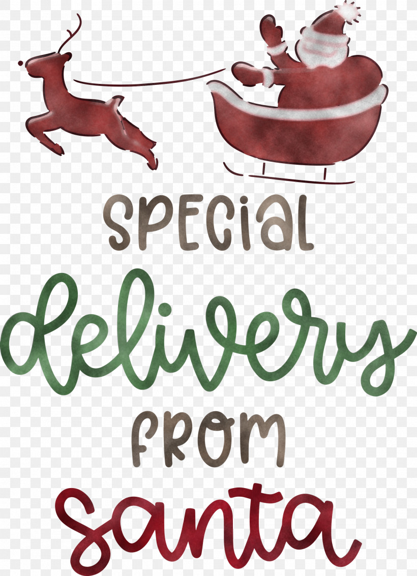 Special Delivery From Santa Santa Christmas, PNG, 2170x3000px, Special Delivery From Santa, Biology, Christmas, Fruit, Meter Download Free