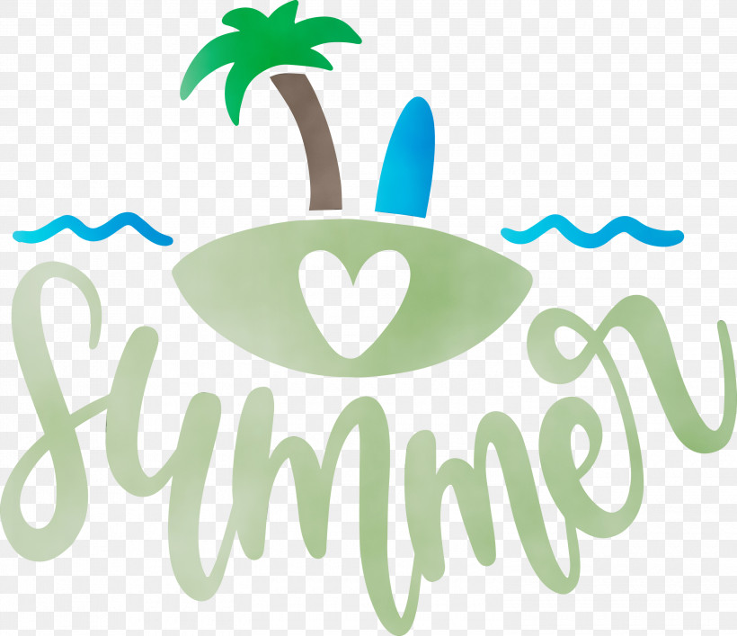 Logo Leaf Font Green M-tree, PNG, 3000x2589px, Summer, Beach, Biology, Green, Leaf Download Free