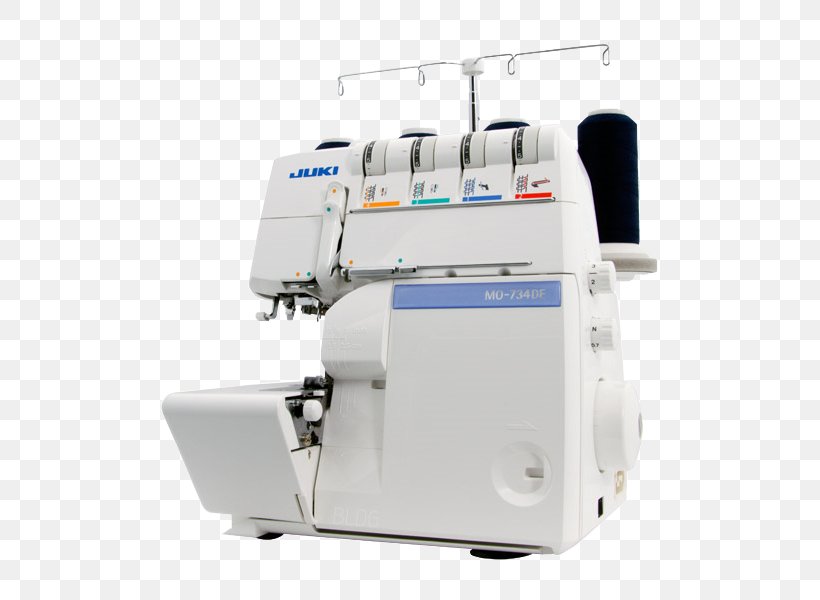 Overlock Juki MO-734DE Sewing Machines Juki MO-50E, PNG, 581x600px, Overlock, Elna, Juki, Juki Mo50e, Juki Mo654de Download Free