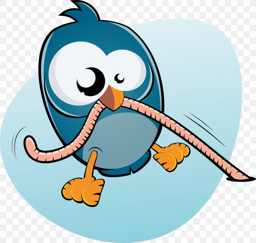Worm Bird Clip Art, PNG, 4209x4002px, Worm, Animal, Beak, Bird, Cartoon Download Free