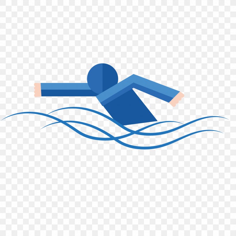 Blue Swimming, PNG, 1500x1500px, Blue, Area, Brand, Diagram, Gratis Download Free