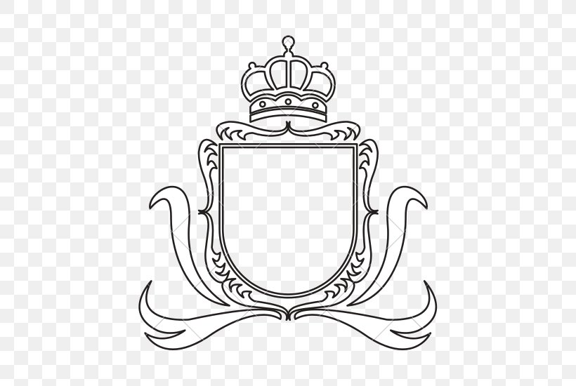 Coat Of Arms Template Crown Crest Heraldry, PNG, 550x550px, Coat Of Arms, Artwork, Black And White, Coat, Crest Download Free