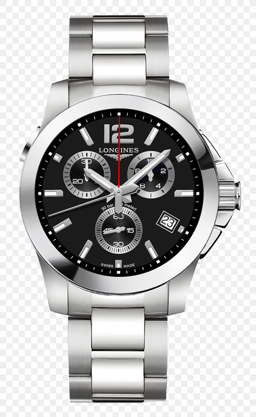 Longines Chronograph Quartz Clock Automatic Watch, PNG, 920x1500px, Longines, Automatic Watch, Bracelet, Brand, Bucherer Group Download Free