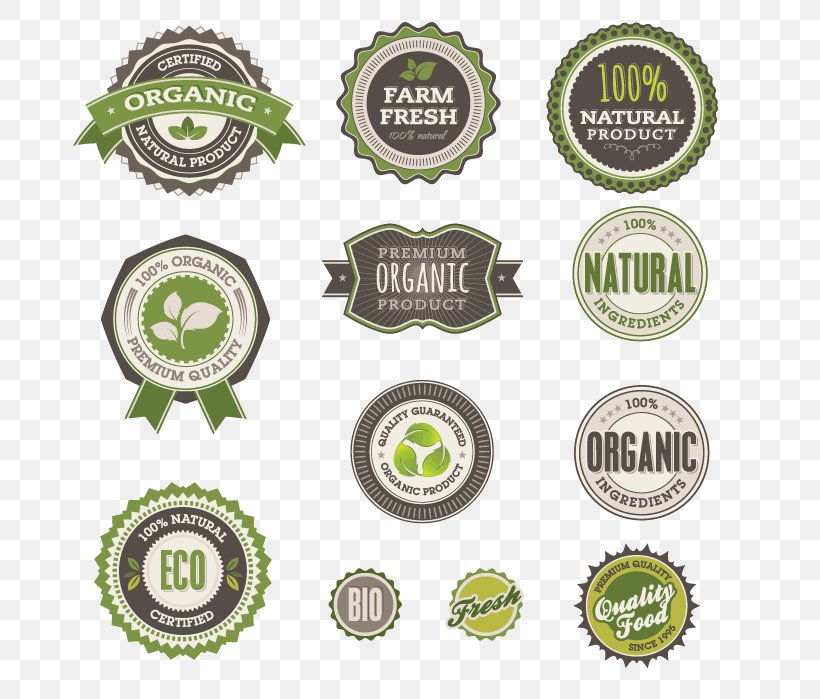 Organic Food Label Brand Logo, PNG, 699x699px, Organic Food, Badge, Bottle, Bottle Cap, Bottle Caps Download Free