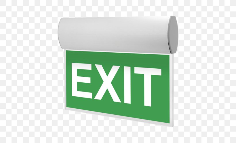 Exit Sign Emergency Exit Fire Escape Arrow, PNG, 500x500px, Exit Sign, Brand, Emergency Exit, Fire Escape, Fire Extinguishers Download Free