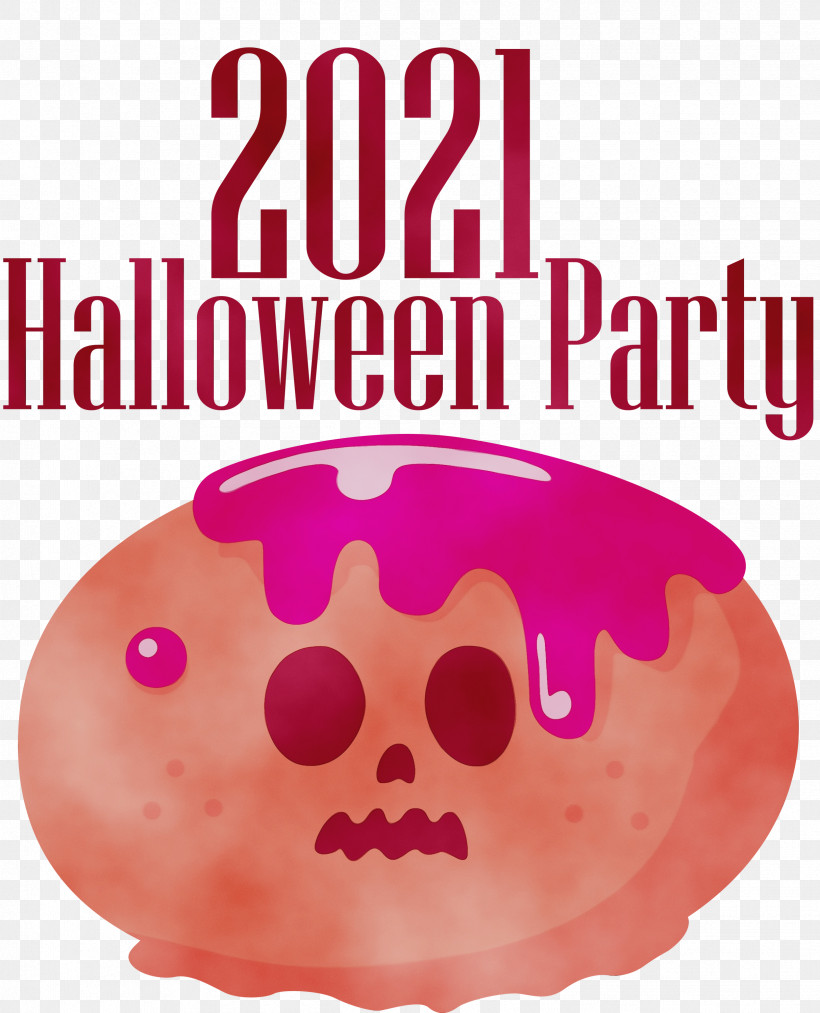 Font Pink M Meter, PNG, 2427x3000px, Halloween Party, Meter, Paint, Pink M, Watercolor Download Free