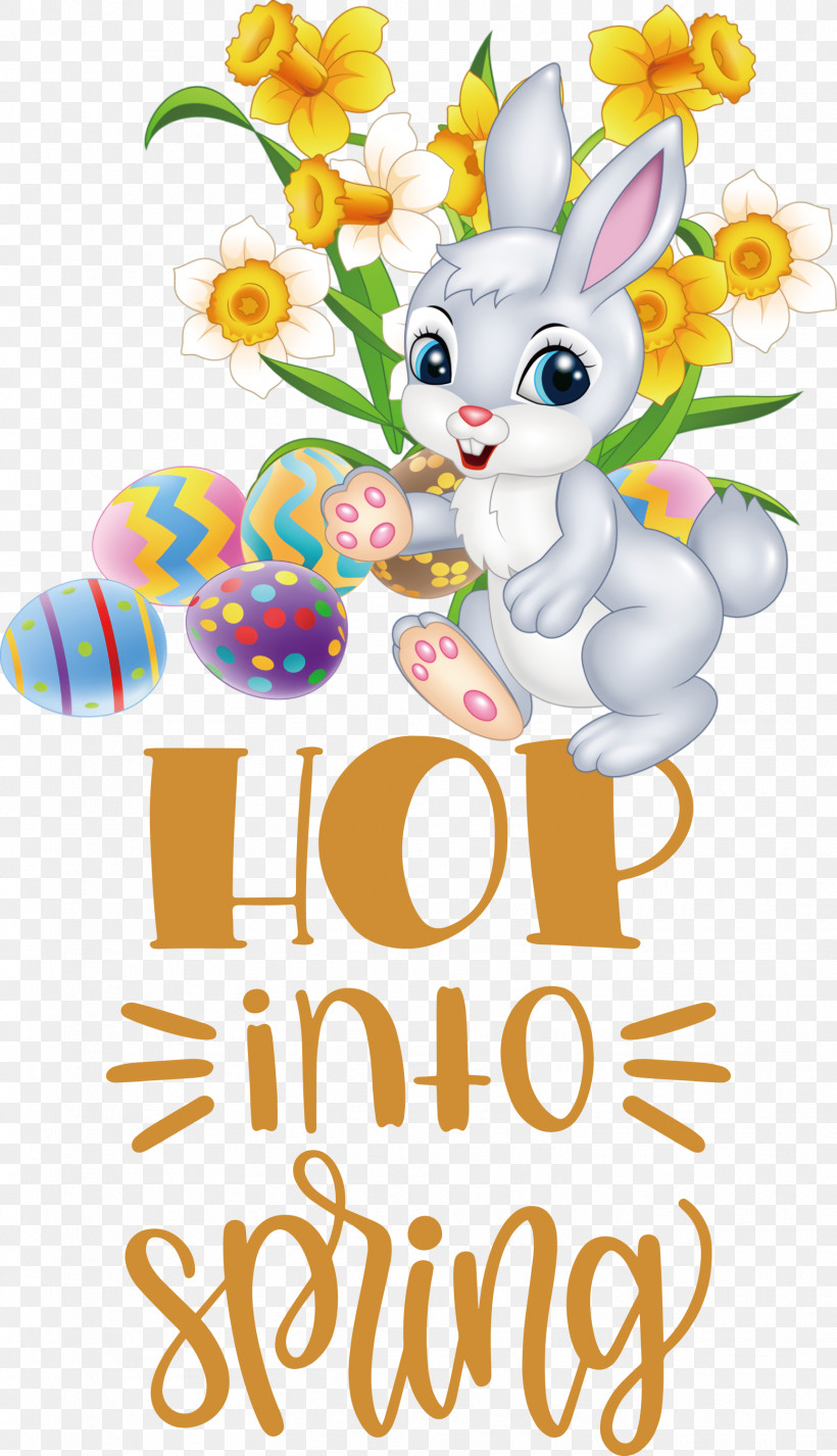 Hop Into Spring Happy Easter Easter Day, PNG, 1725x3000px, Happy Easter, Cartoon, Drawing, Easter Day, Painting Download Free
