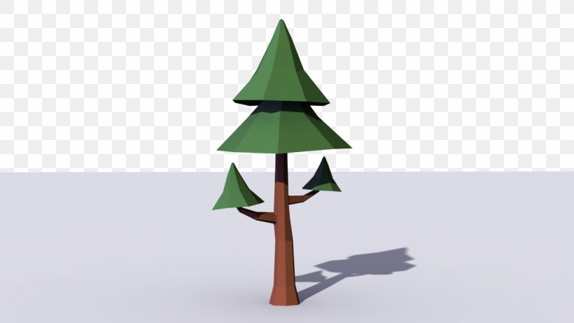 Christmas Tree Low Poly Pine Polygon Mesh, PNG, 1280x720px, Tree, Autodesk, Autodesk Maya, Christmas, Christmas Ornament Download Free