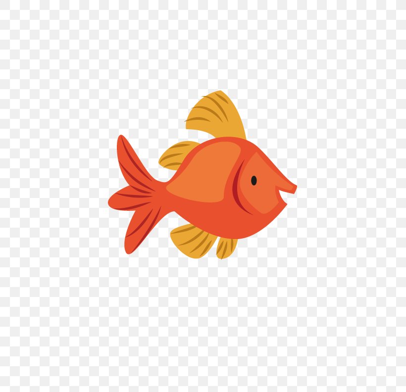 Fish Red Euclidean Vector, PNG, 612x792px, Fish, Bony Fish, Drawing, Orange, Painted Fish Download Free