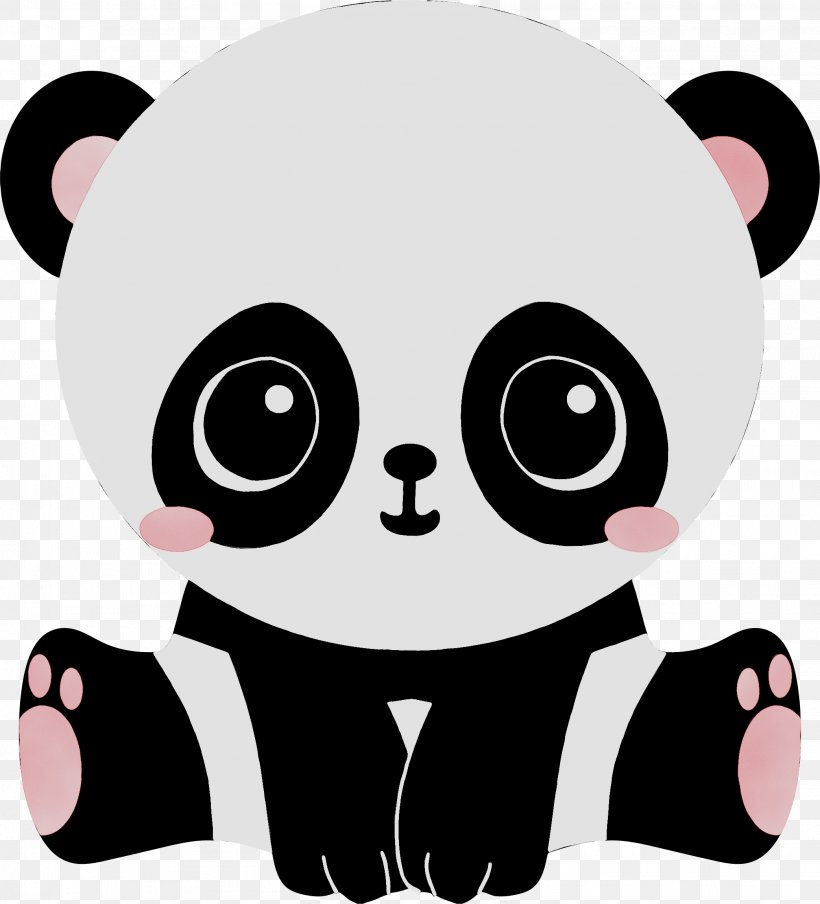 Giant Panda Cuteness Bear Clip Art Cartoon, PNG, 2084x2300px, Giant Panda, Animal Figure, Bear, Cartoon, Cuteness Download Free