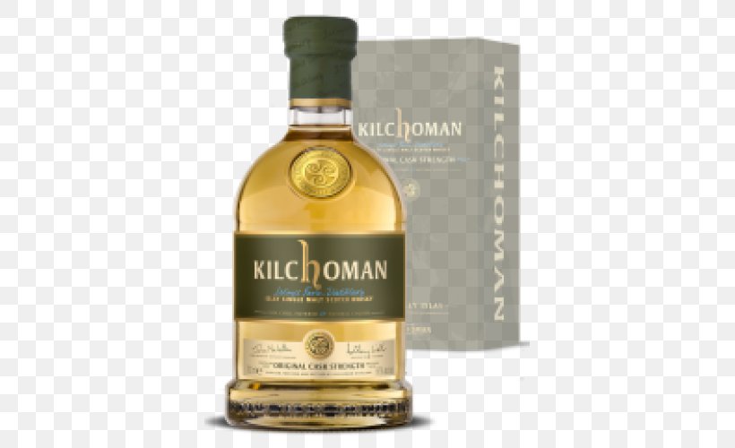 Kilchoman Distillery Single Malt Whisky Islay Whisky Scotch Whisky Whiskey, PNG, 500x500px, Single Malt Whisky, Alcoholic Beverage, Barrel, Bottle, Cask Strength Download Free