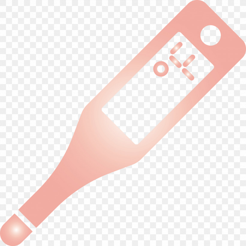 Pink Skin Material Property Hand Nail, PNG, 3000x2999px, Thermometer, Covid, Fever, Hand, Health Care Download Free