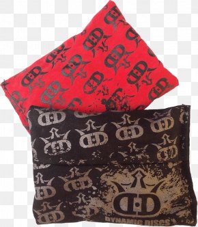 Dirt Bag - Product Font Pattern Disc Golf RED.M PNG