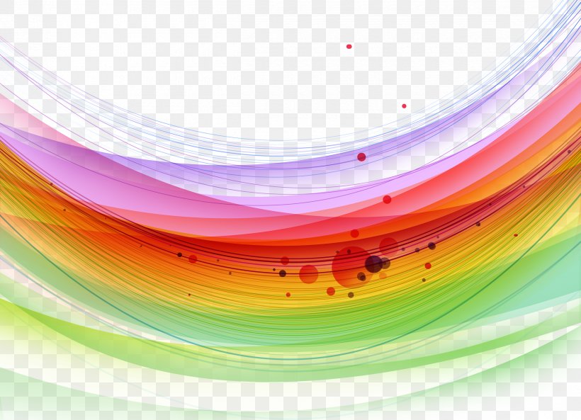 Colorful Abstract Lines, PNG, 2500x1810px, Color, Abstract, Curve, Fundal, Index Term Download Free