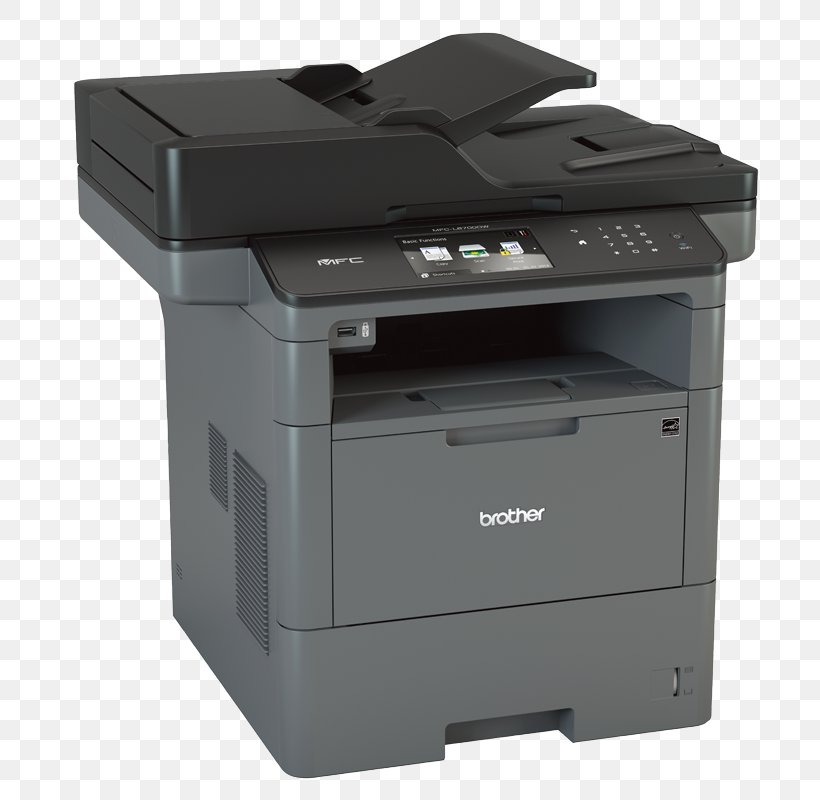 Multi-function Printer Paper Brother Industries Printing, PNG, 800x800px, Multifunction Printer, Automatic Document Feeder, Brother Industries, Computer Network, Document Download Free