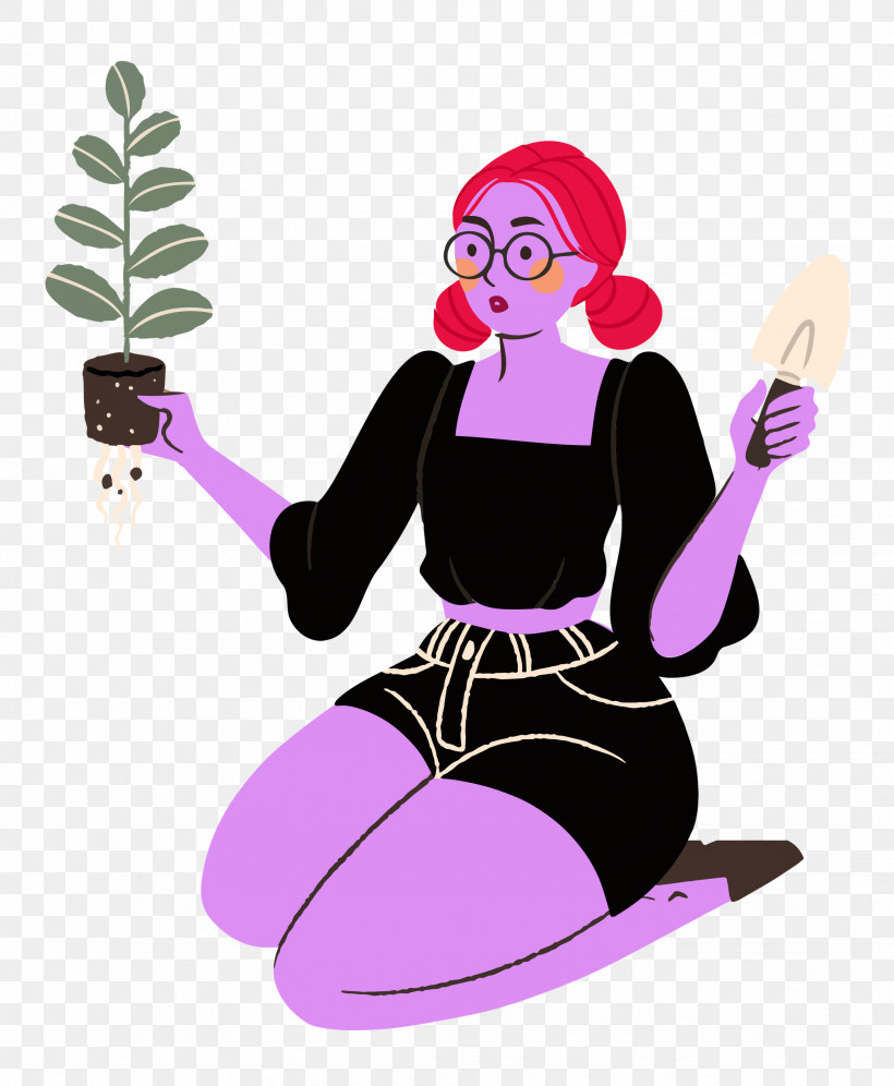 Planting Woman Garden, PNG, 2058x2500px, Planting, Cartoon, Character, Garden, Lady Download Free