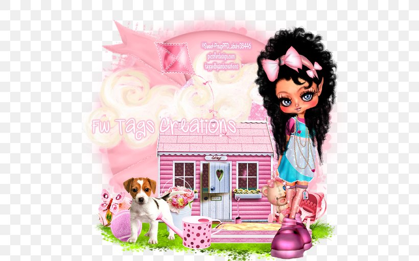 Puppy Love Doll Graphics Pink M, PNG, 550x511px, Puppy, Doll, Flower, Love, Pink Download Free
