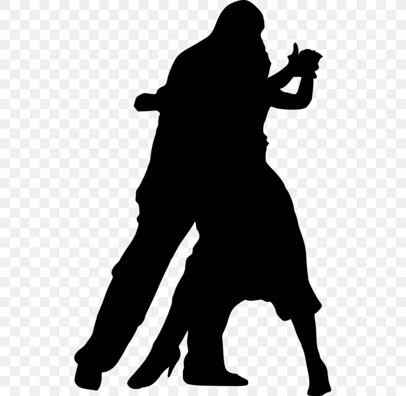 Silhouette Black And White Dance Clip Art, PNG, 519x800px, Silhouette, Black, Black And White, Dance, Fictional Character Download Free