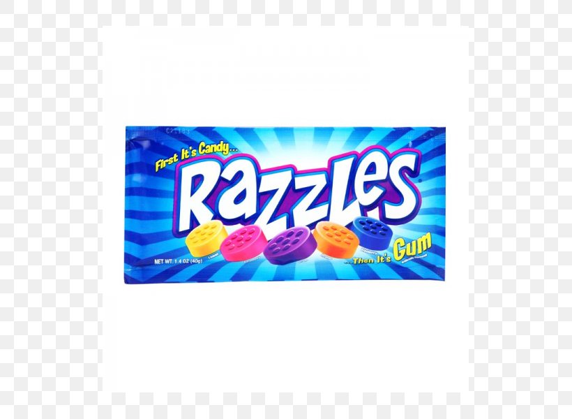 Chewing Gum Razzles Candy Flavor Dubble Bubble, PNG, 525x600px, Chewing Gum, Advertising, Banner, Brand, Bubble Gum Download Free
