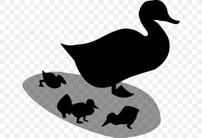 Duck Goose Clip Art Fauna Silhouette, PNG, 640x559px, Duck, American Black Duck, Beak, Bird, Ducks Geese And Swans Download Free