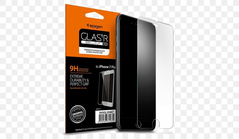 Apple IPhone 7 Plus IPhone X Screen Protectors Spigen IPhone 6S, PNG, 720x480px, Apple Iphone 7 Plus, Apple, Apple Iphone 8 Plus, Computer Accessory, Electronic Device Download Free