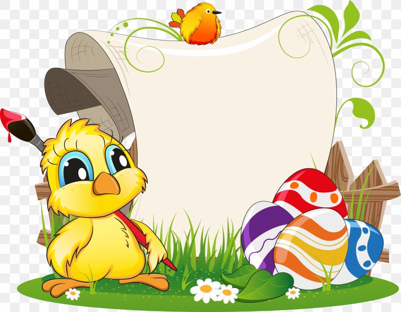 Easter Egg Stock Photography, PNG, 2506x1954px, Easter, Beak, Bird, Cartoon, Christmas Download Free