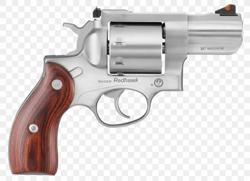 Ruger Redhawk Revolver Sturm, Ruger & Co. Ruger GP100 .357 Magnum, PNG, 4364x3177px, 45 Acp, 45 Colt, 357 Magnum, Ruger Redhawk, Air Gun Download Free