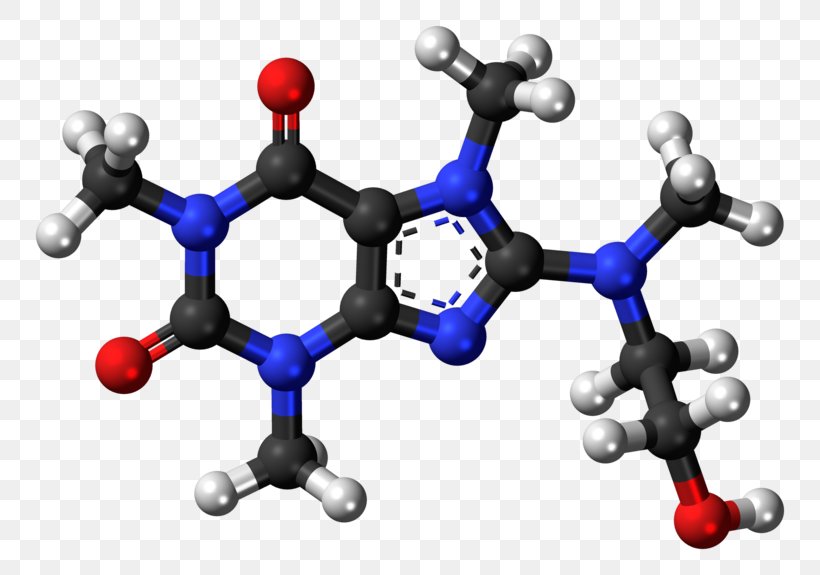 Theophylline Caffeine Molecule Asthma Structure, PNG, 800x575px, Watercolor, Cartoon, Flower, Frame, Heart Download Free