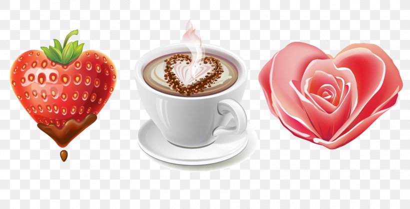 Valentine's Day Heart Clip Art, PNG, 1556x796px, Valentine S Day, Coffee Cup, Cream, Cup, Drawing Download Free