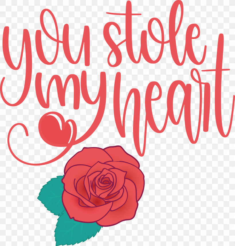 You Stole My Heart Valentines Day Valentines Day Quote, PNG, 2873x3000px, Valentines Day, Cut Flowers, Cuteness, Floral Design, Garden Roses Download Free