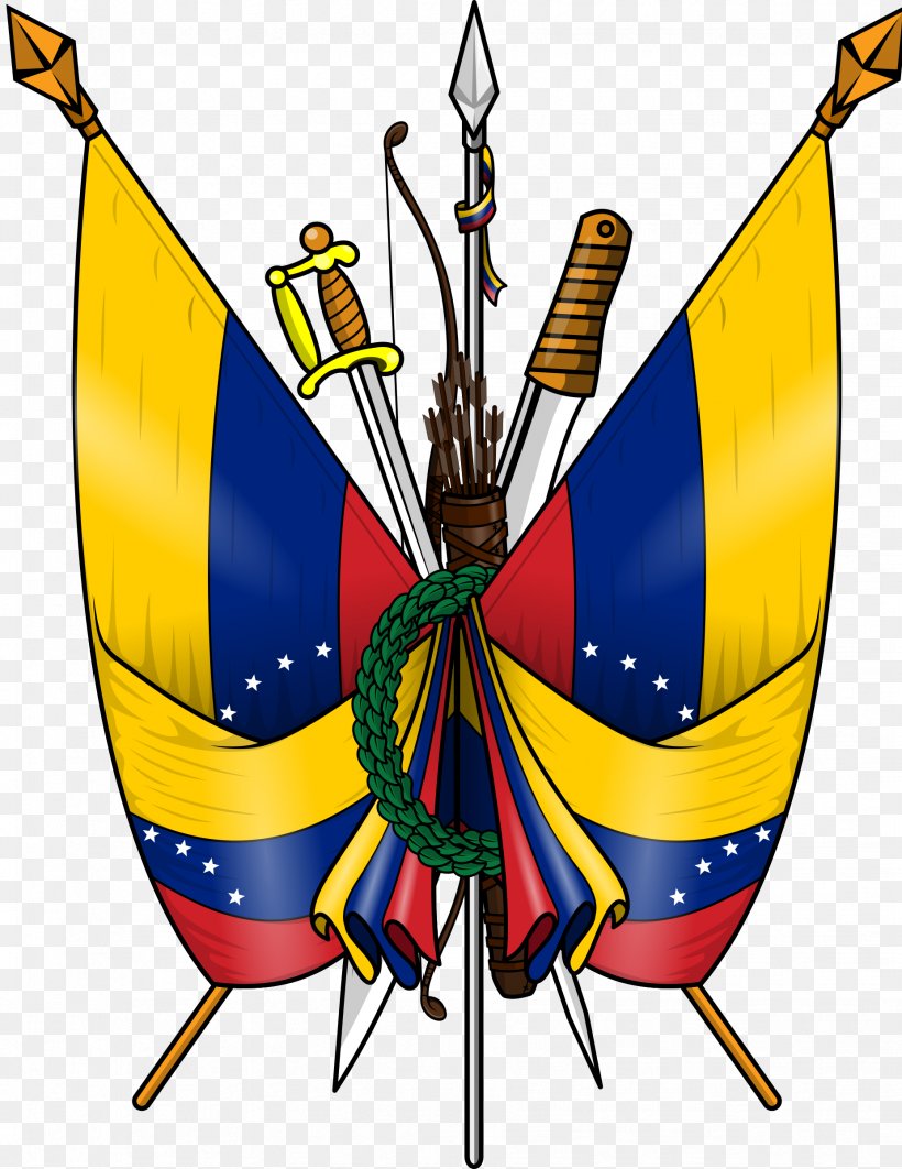 Coat Of Arms Of Venezuela Inkscape Escutcheon Clip Art, PNG, 1853x2400px, Venezuela, Coat Of Arms Of Venezuela, Escutcheon, Flag, Inkscape Download Free