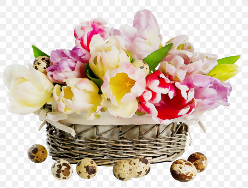 Artificial Flower, PNG, 1600x1216px, Easter Basket Cartoon, Artificial Flower, Basket, Bouquet, Cut Flowers Download Free