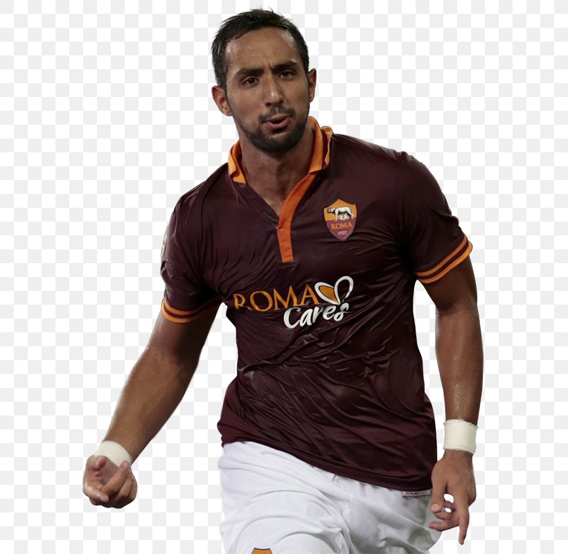 Medhi Benatia A.S. Roma T-shirt Team Sport, PNG, 582x800px, Medhi Benatia, As Roma, Clothing, Daniele De Rossi, Facial Hair Download Free