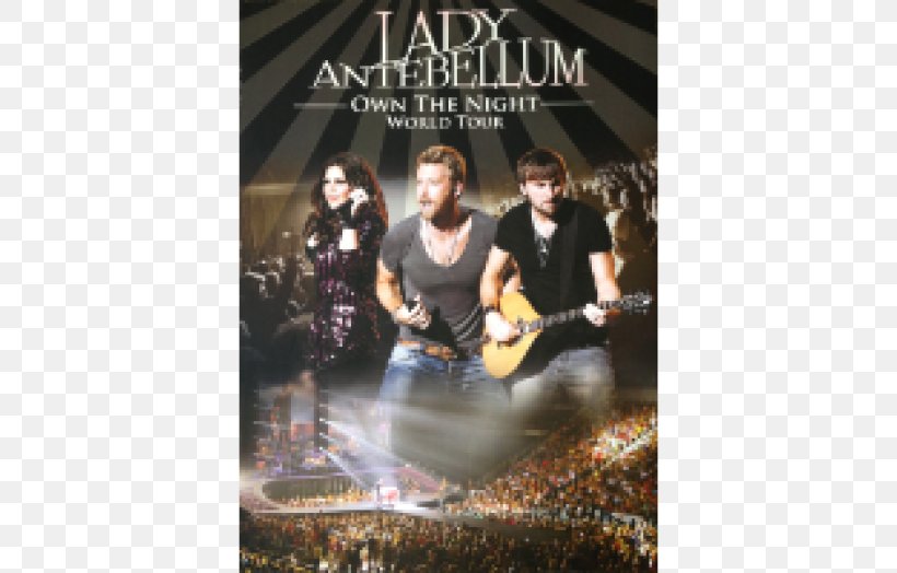 Blu-ray Disc Own The Night Lady Antebellum Concert DVD, PNG, 524x524px, Watercolor, Cartoon, Flower, Frame, Heart Download Free