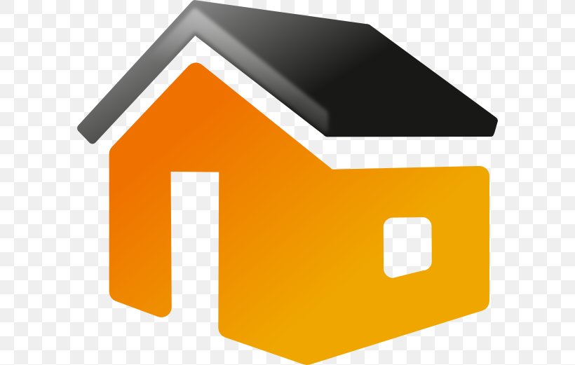 House Clip Art, PNG, 600x521px, House, Brand, Logo, Orange, Presentation Download Free